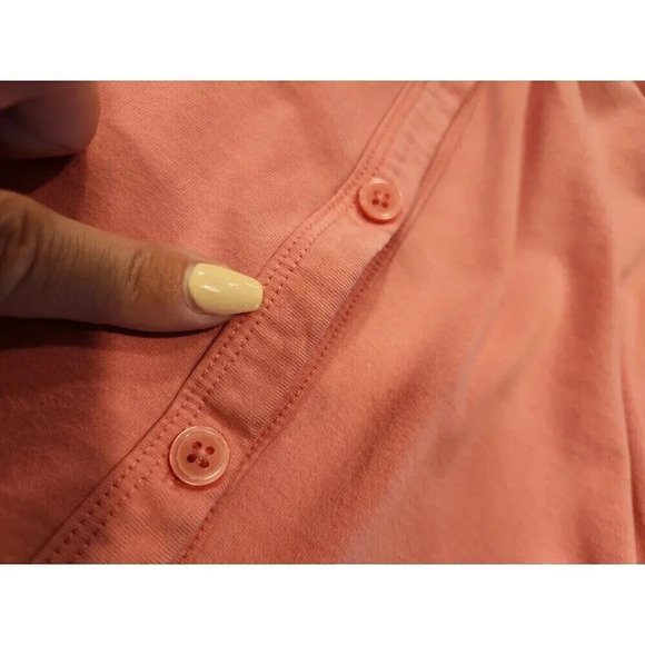 Vtg Victoria's Secret Light Weight Knit V-Neck Cardigan Pink 2005 - Sz S - Picture 8 of 8